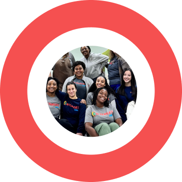 Group photo of a smiling team wearing OnTarget ABA shirts.